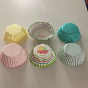 🛍️ Summer Pastel Assorted Cupcake Liners